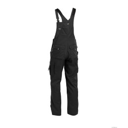 Bretelles noires DASSY avec poches aux genoux et logo Segway.