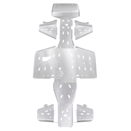 Segway Snarler Aluminium OEM Skid plates voor kort chassis, 2mm dik.