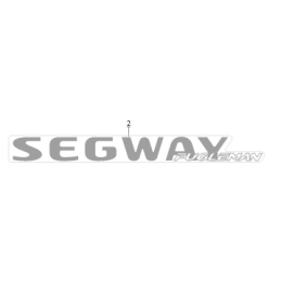 Segway CARGO BOX LEFT DECAL Partnr:  U09-L100009-000-00