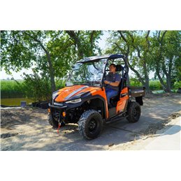 UTV diesel T1a Linhai 1100cc powerd by Kubota, Winch, Windshield, Side bumper, Central Mirror, Rubber mat, Felt pad, Elektric Du