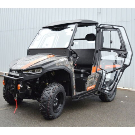 UTV diesel 1100 Full cab with acessories (wiper, washer, heating kit) fits original roof.