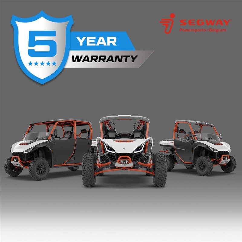 Segway Powersports 5 years extended Warranty Program for new vehicle model AT10 (2Y+3Y)