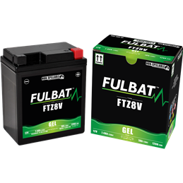 Fulbat battery  FTZ8V GEL  12Volt  Capacity:7Ah  CCA:120Amp  L:113 W:70 H:130   P/N:550918  Polarity: - / +