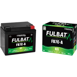 Fulbat battery  FB7C-A GEL  12Volt  Capacity:8Ah  CCA:85Amp  L:129 W:89 H:114   P/N:550989  Polarity: - / +