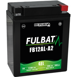 Fulbat battery  FB12AL-A2 GEL  12Volt  Capacity:12Ah  CCA:150Amp  L:134 W:80 H:161   P/N:550926  Polarity: -/+