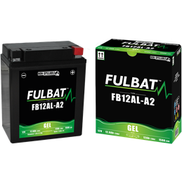 Fulbat battery  FB12AL-A2 GEL  12Volt  Capacity:12Ah  CCA:150Amp  L:134 W:80 H:161   P/N:550926  Polarity: -/+