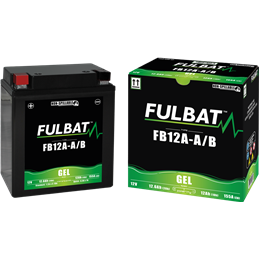 Fulbat battery  FB12A-A/B GEL (12N12A-4A-1)  12Volt  Capacity:12Ah  CCA:155Amp  L:134 W:80 H:161   P/N:550947  Polarity: +/-