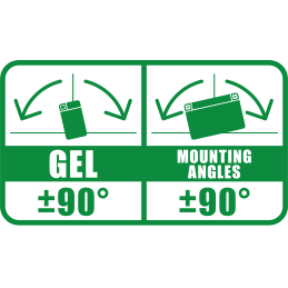 Segway OEM GEL battery 12Volt  Capacity:32Ah/31,6Ah  CCA:430Amp  L:165 W:130 H:175   P/N:A01M04500001 Polarity: - / +