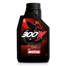 MOTUL 300V Factory Racing 4T Motor Oil 5W30 for SX20 SuperVillain