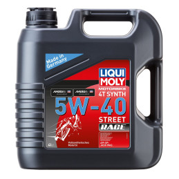 LIQUI MOLY Motorbike 4T Synth 5W-40 Street Race – aanbevolen door Segway Powersports (4L)