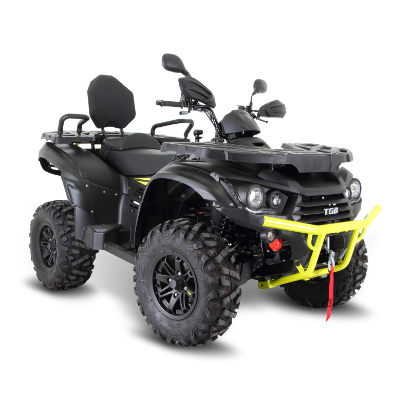 TGB ATV QUAD, model Blade 600LT, T3b homologatie, kleur zwart/geel.