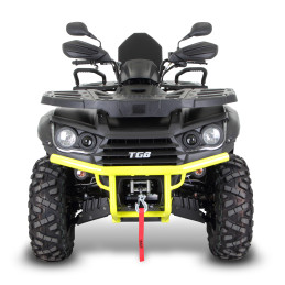TGB ATV QUAD, model Blade 600LT, T3b homologatie, kleur zwart/geel.